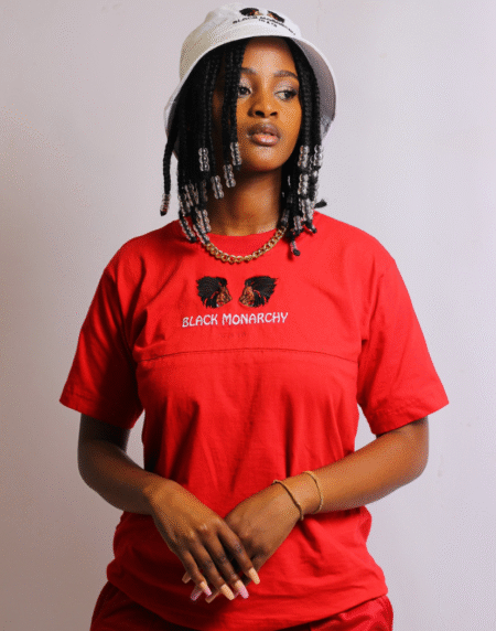 Abstract Print Cotton Blouse